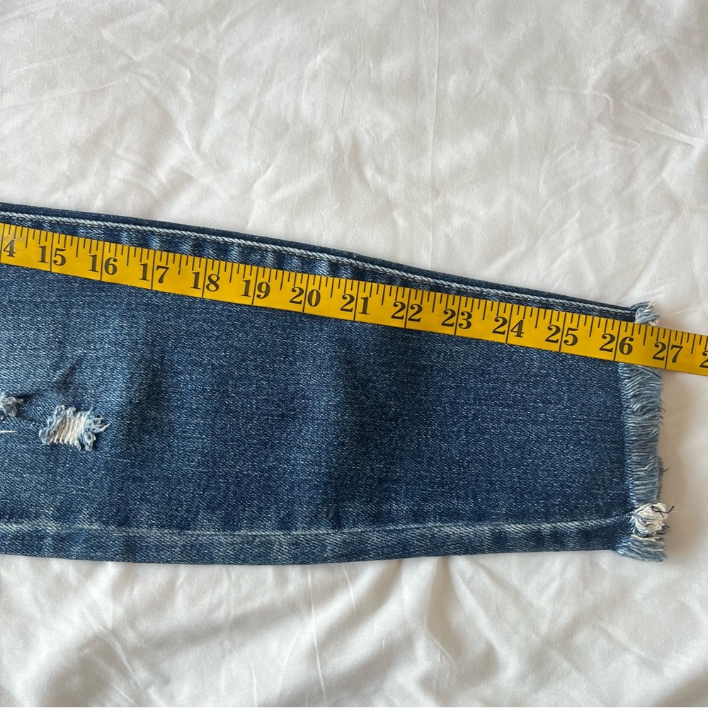 bohme Indigo Distressed High-Rise Stretch Skinny Jeans - Size 29 - EUC - Picture 10 of 11
